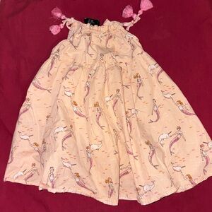 Cynthia Rowley Girls Pink Mermaid Print Skirt